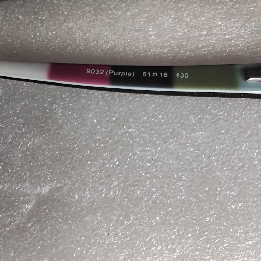 Coach HC5004 Bettie Purple Metal Semi-Rimless Glasses - Picture 2 of 3